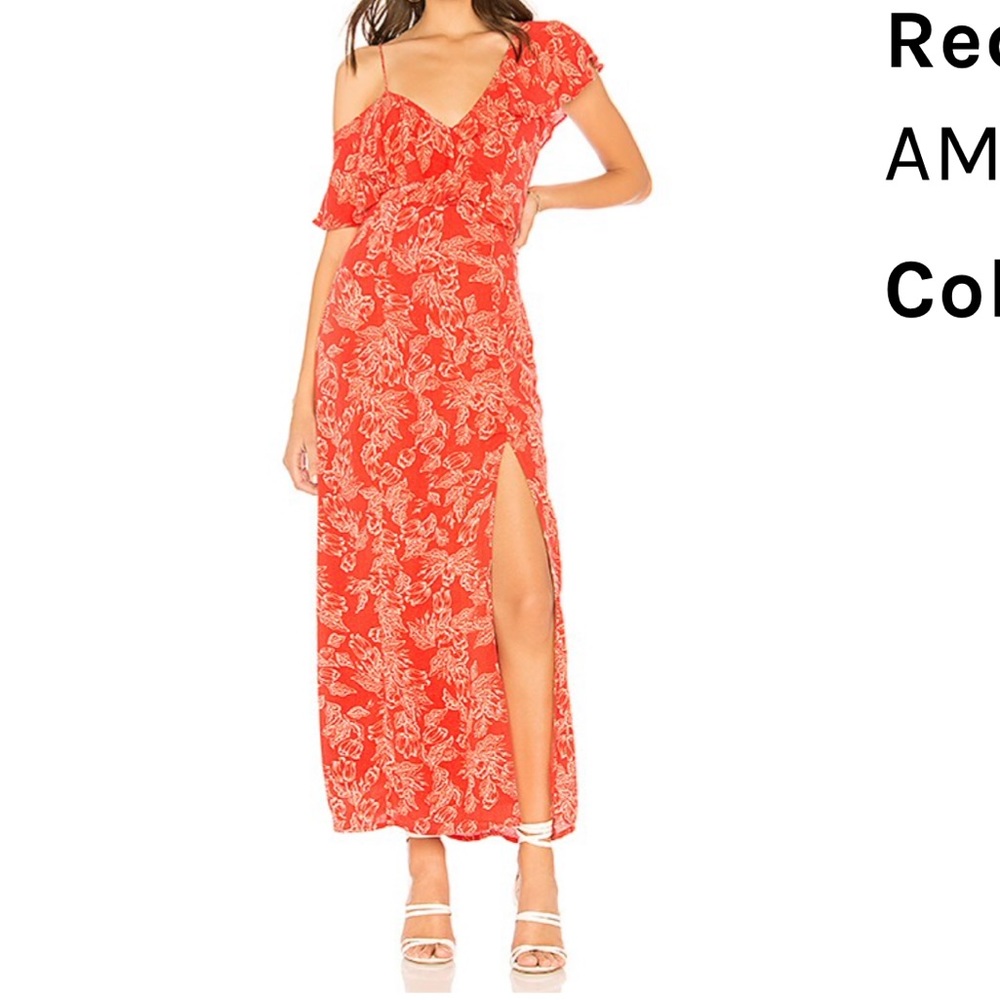 Amuse society midnight flower dress